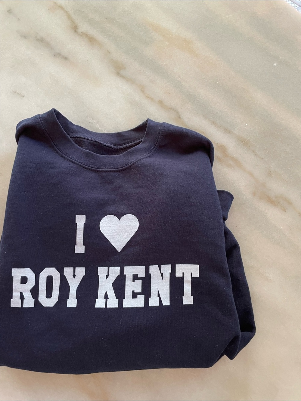 Navy 'I ♥ Roy Kent' Graphic Sweatshirt Ted Lasso size M